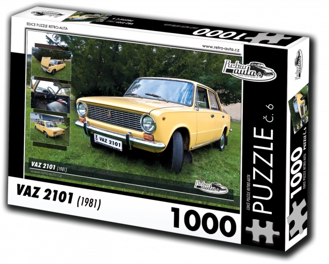 Puzzle RETRO-AUTOS VAZ 2101 1000 piezas