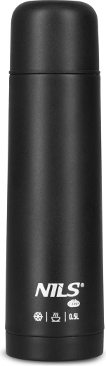 Termo NILS Camp negro 500 ml
