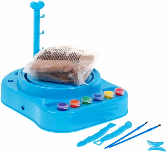 Equipamiento creativo completo en el paquete