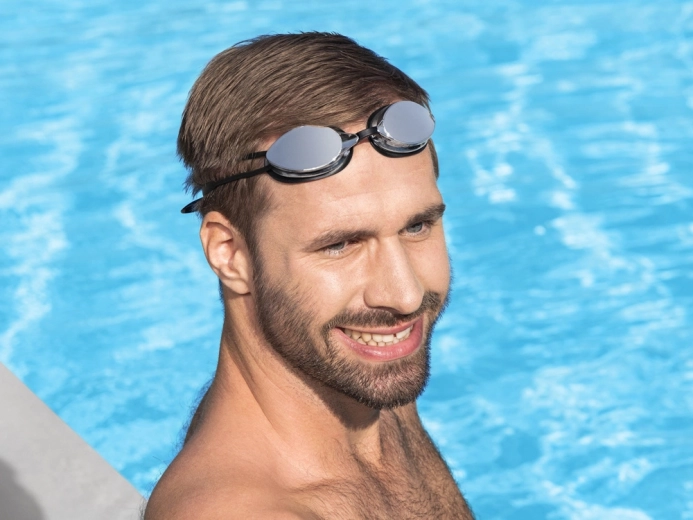 Gafas de natación Bestway Elite Blast Pro para adultos y jóvenes – negras