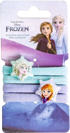 Set de gomas para el pelo Frozen (4 uds.)