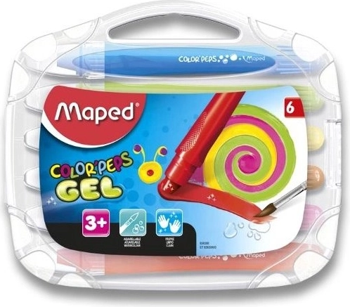 Lápices de gel Color'Peps 6 uds