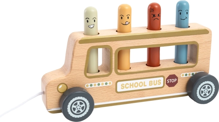 2Kids Toys juguete de juego pop-up autobús escolar