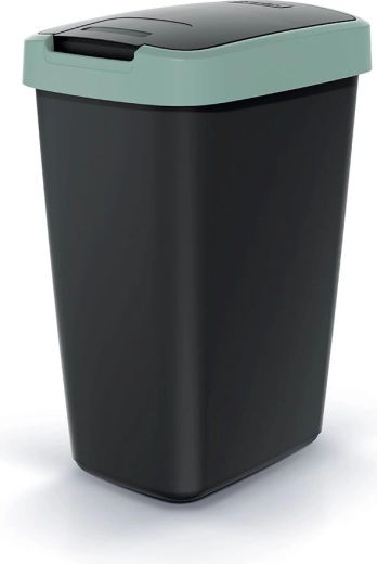 Papelera con tapa basculante 12 l – Prosperplast