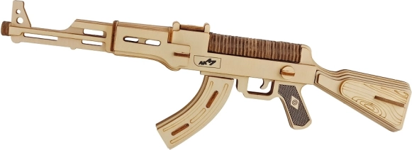 Puzle 3D de madera – subfusil AK-47