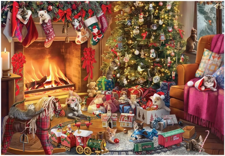 Puzzle Mañana de Navidad 500 piezas