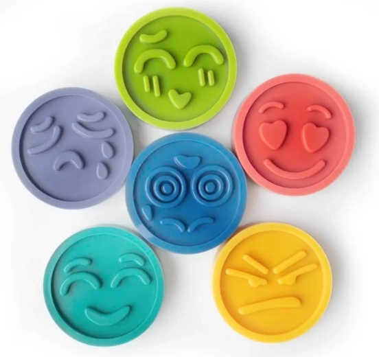 Puzzle sensorial de emociones 6m+ Mom's Care