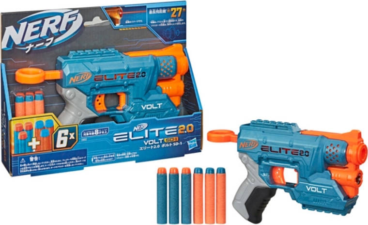 Pistola Nerf Elite 2.0 Volt SD-1 con mira láser