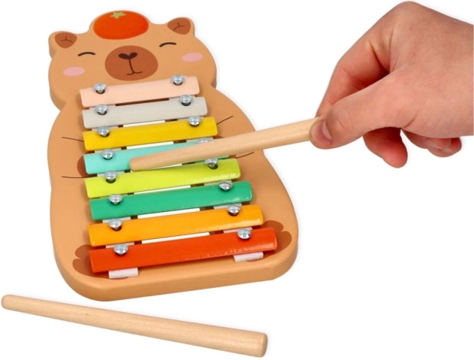 Platillos infantiles de capibara