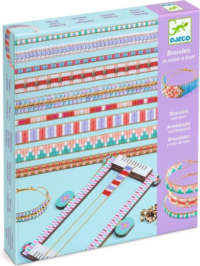 DJECO set creativo de pulseras de cuentas