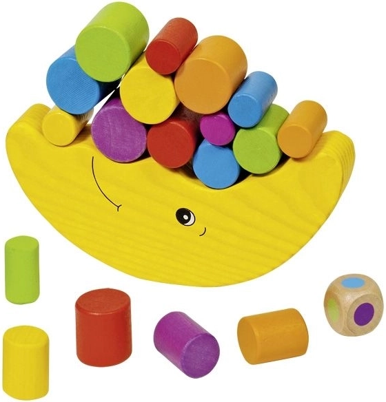 Goki juego de equilibrio Luna – juego familiar de madera para desarrollar la motricidad