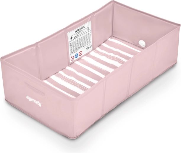 Bañera de viaje plegable Ingenuity Tuckaway rosa