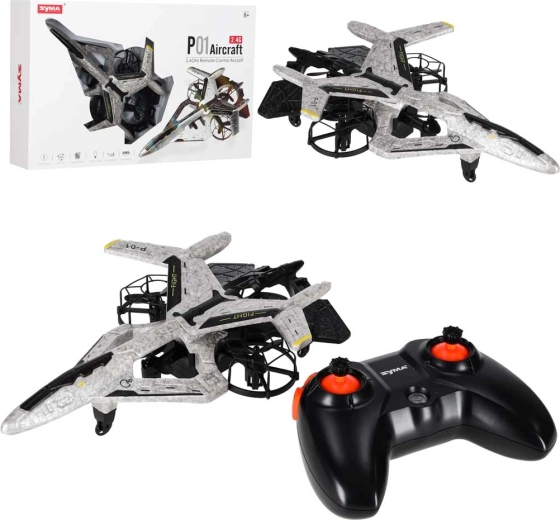 Dron RC Syma P01 con iluminación LED y acrobacias de 360°