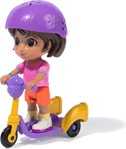 Patinete de tres ruedas listo para aventuras