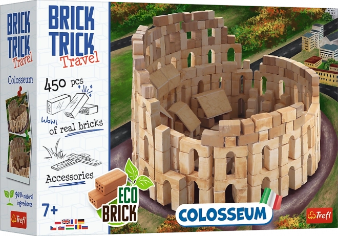 Kit de construcción TREFL BRICK TRICK Travel Coliseo XL (450 piezas)