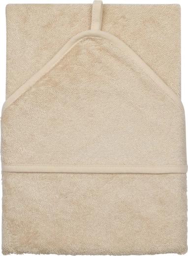 Toalla con capucha Timboo 75 × 75 cm frosted almond