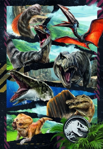 Puzzle Clementoni Jurassic World SuperColor de 300 piezas