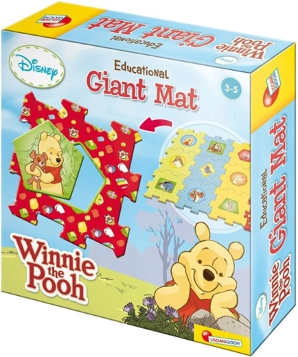 Lisciani Puzzle Winnie the Pooh alfombrilla gigante 12 piezas
