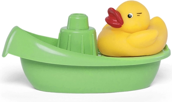 Barquito de baño con patito para bebés