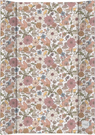 Ceba Baby cambiador con tabla rígida Basic Garden 50 × 70 cm