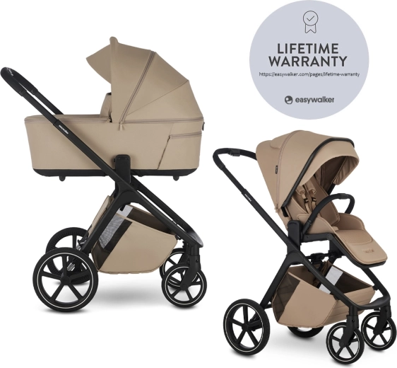 Cochecito combinado Easywalker Zoey Go sand taupe