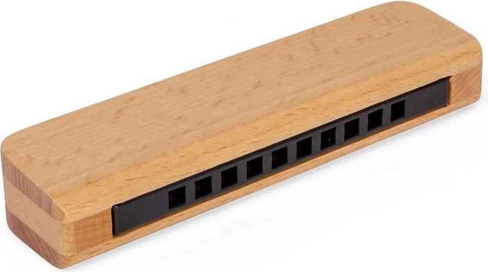 Armónica de madera Bigjigs Toys – natural