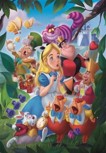 Puzzle Clementoni Alicia en el País de las Maravillas 1000 piezas