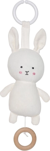 Jabadabado Bunny conejito musical textil blanco