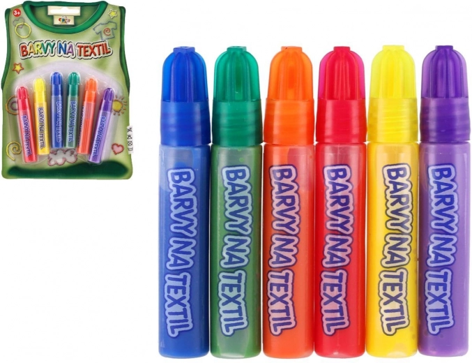 Creatoys pinturas para textil – set de rotuladores