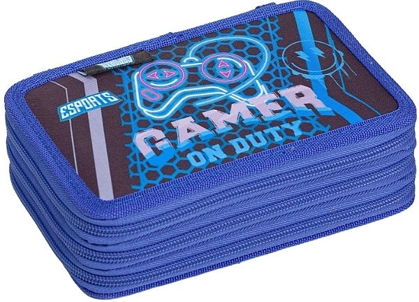 Estuche LizzyCard Esport – de tres compartimentos