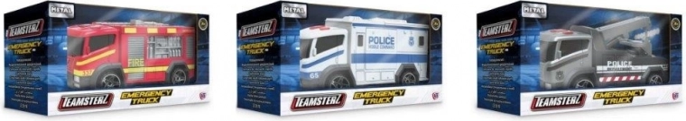 Vehículo de rescate Teamsterz 16 cm