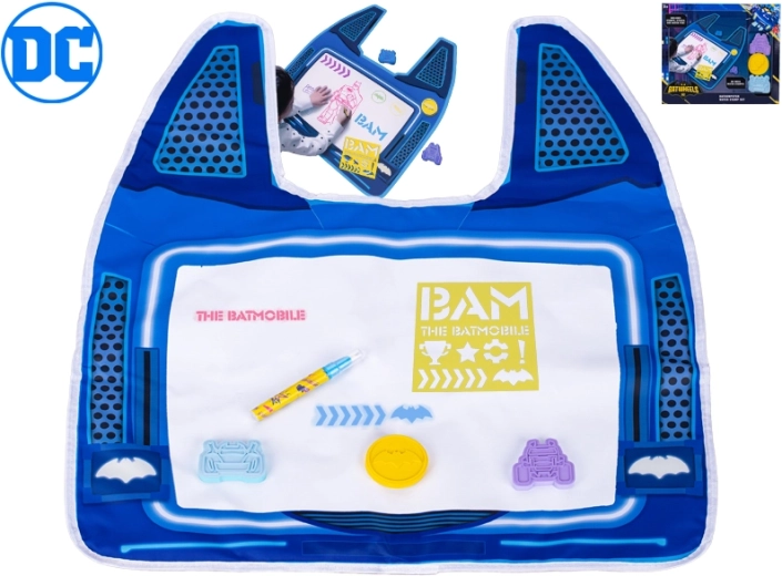 Batwheels: set de sellos de agua con bolígrafo y base