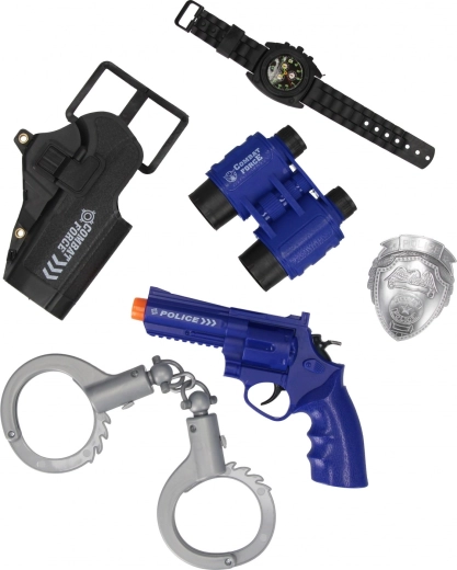 Equipamiento completo para jugar a la policía