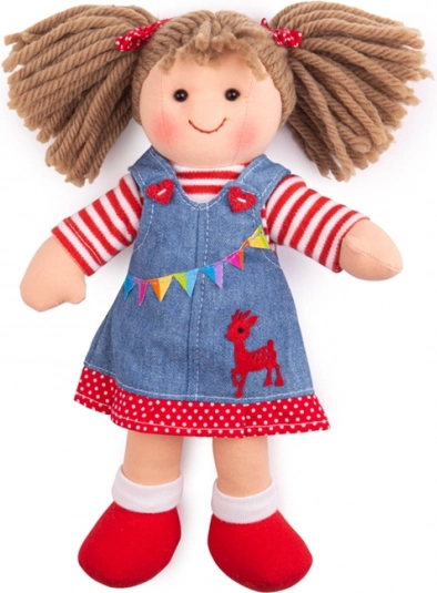 Muñeca de tela Hattie