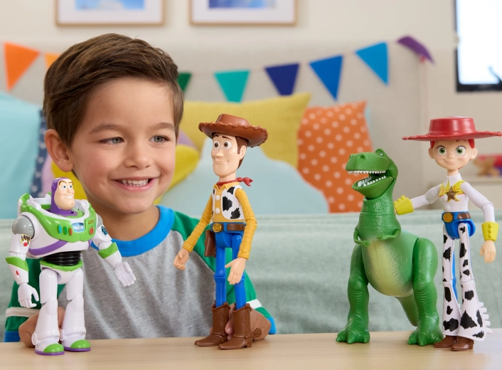 Complementa genialmente a otros personajes de Toy Story