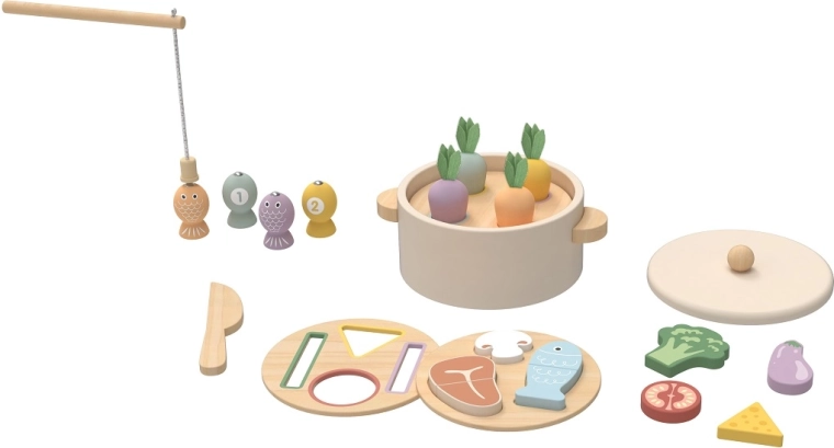 2Kids Toys juego de motricidad 3 en 1 alimentos