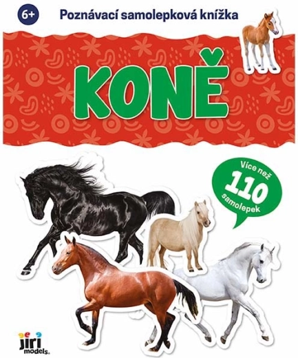Libro educativo de pegatinas Caballos