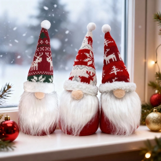 Duende escandinavo navideño 28 cm - 1 unidad