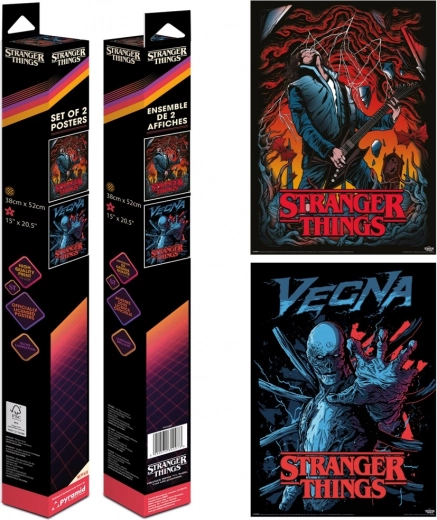 Mini set de pósteres Stranger Things