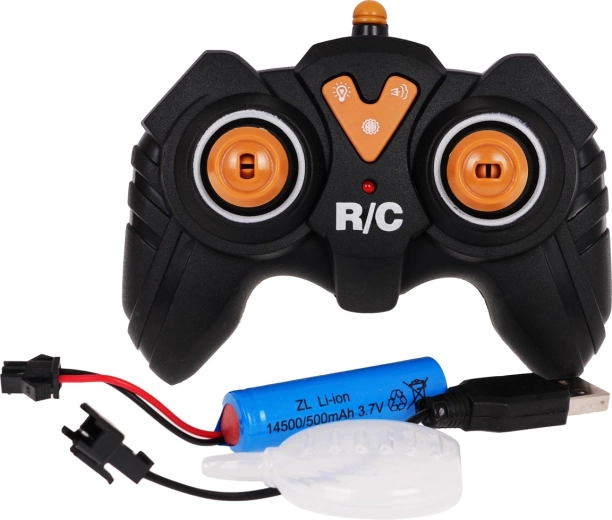Bulldócer R/C con funciones de luces y humo