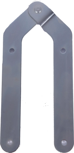 Bisagra de escalera para pintor 200 mm galvanizada (1 par)