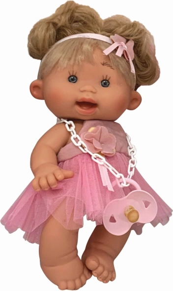Muñeca MARINA & PAU Pepotes de fiesta con vestido 26 cm