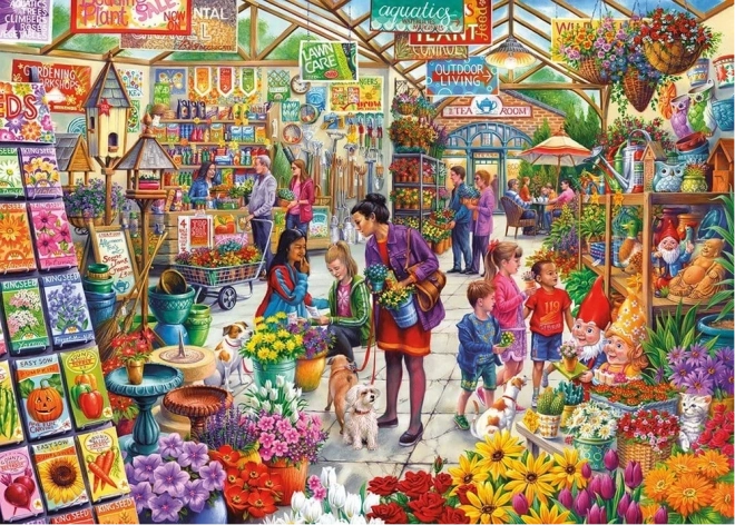Puzzle Delicia del jardinero 1000 piezas GIBSONS