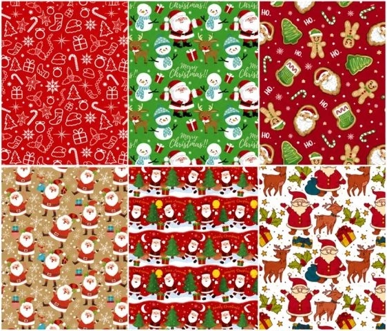 Papel de regalo navideño
