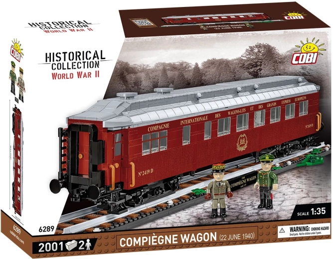 Vagón histórico COBI Compiègne 22 de junio de 1940 1:35