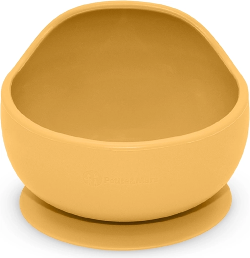 Petite&Mars cuenco de silicona con ventosa Take&Match intense ochre