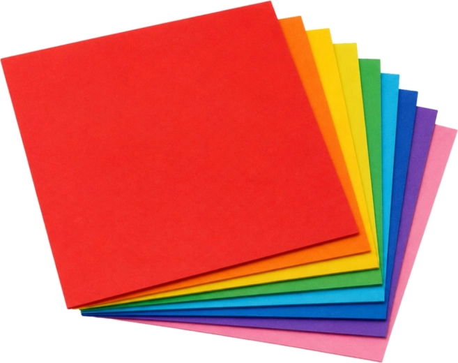 30 hojas de colores para plegado creativo