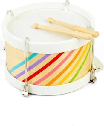 Bigjigs Toys tambor de madera con correa