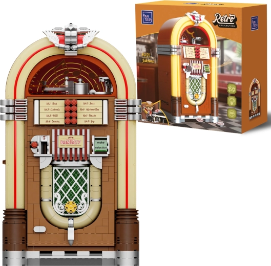 Pantasy jukebox retro interactivo de bloques (1273 piezas)