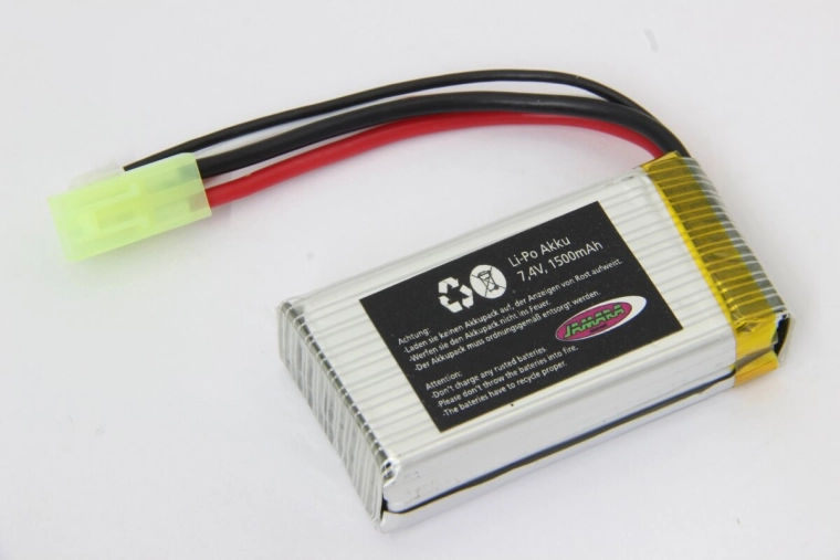 Batería Jamara Quadrodrom LiPo 7,4 V 1500 mAh - 1 unidad